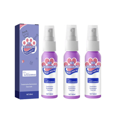 Pet Teeth Cleaning Spray for Dogs Cats Fresh Breath Tartar Remover Prevent Plaque Whitening Oral Care Dental Hygiene Pets Health